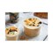 Pactiv Evergreen Newspring VERSAtainer Microwavable Containers, 12 oz, 4.5 x 5.5 x 1.75, Black/Clear, 150PK NC818B - alternate 2